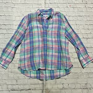 Southern Tide Top Plaid L